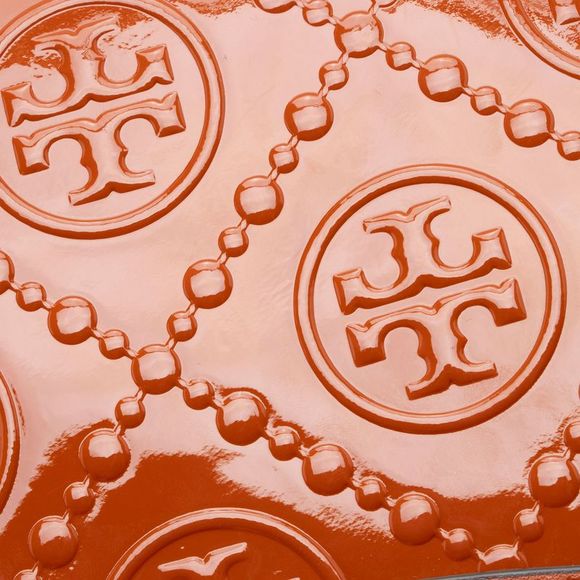 Tory Burch T Monogram Embossed Patent Leather Studio Shoulder Bag - Picture 13 of 15